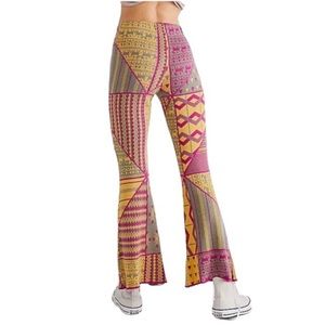 Free People Flare Pants - Sweater Knit Cozy Pull On (New with tags)